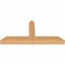 Ekena Millwork Portland Timber Gable Bracket, Western Red Cedar, 60"W x 27"H x 5 1/2"D x 5 1/2"F, 11/12 Pitch GBW060X27X0606POR00SWR - alternate 5